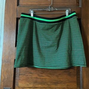 Future Collective striped mini skirt